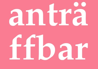 Synonym anträffbar