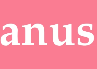Synonym anus
