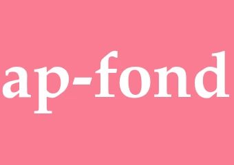 Synonym ap-fond