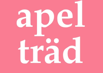 Synonym apelträd