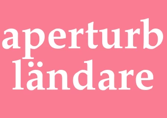 Synonym aperturbländare
