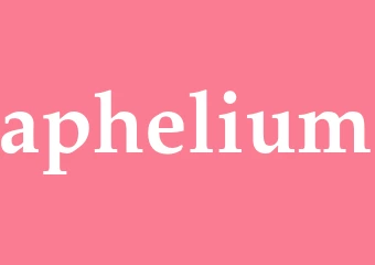 Synonym aphelium