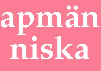 Synonym apmänniska