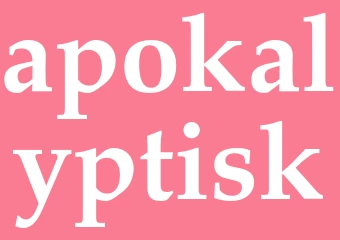 Synonym apokalyptisk