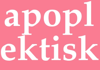 Synonym apoplektisk