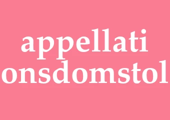 Synonym appellationsdomstol