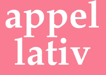 Synonym appellativ