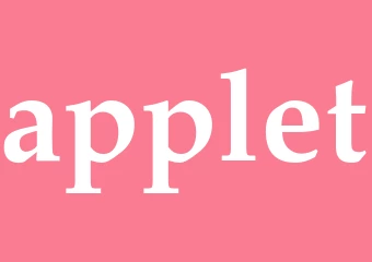 Synonym applet