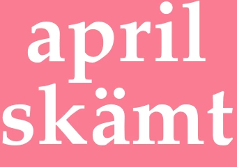 Synonym aprilskämt
