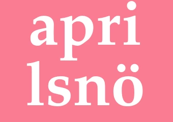 Synonym aprilsnö