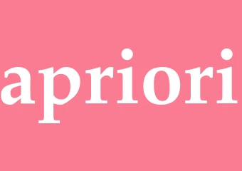 Synonym apriori