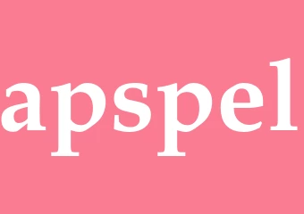 Synonym apspel