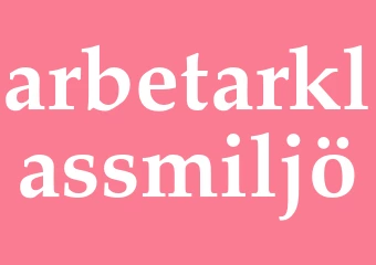 Synonym arbetarklassmiljö
