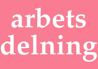 Synonym arbetsdelning