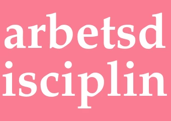 Synonym arbetsdisciplin