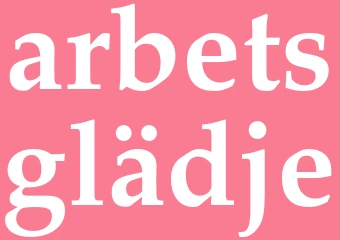 Synonym arbetsglädje