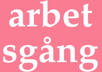 Synonym arbetsgång