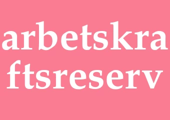 Synonym arbetskraftsreserv
