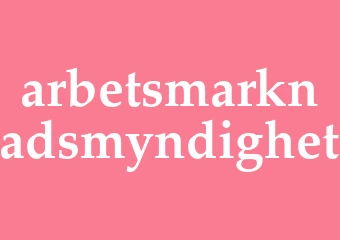 Synonym arbetsmarknadsmyndighet