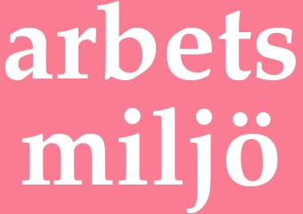 Synonym arbetsmiljö