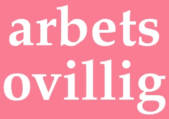 Synonym arbetsovillig