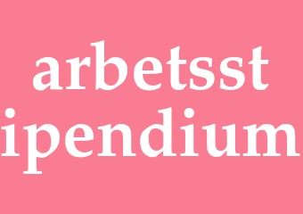 Synonym arbetsstipendium