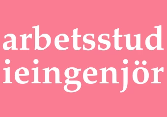 Synonym arbetsstudieingenjör