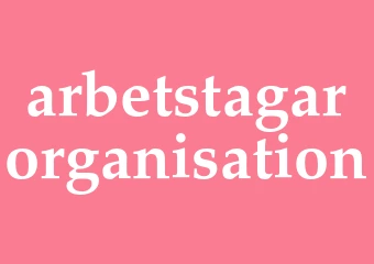 Synonym arbetstagarorganisation