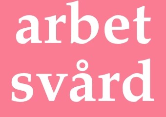 Synonym arbetsvård