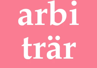 Synonym arbiträr
