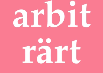 Synonym arbiträrt
