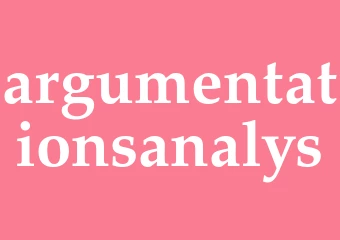 Synonym argumentationsanalys