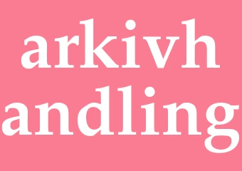 Synonym arkivhandling