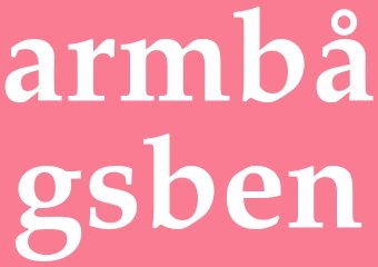 Synonym armbågsben