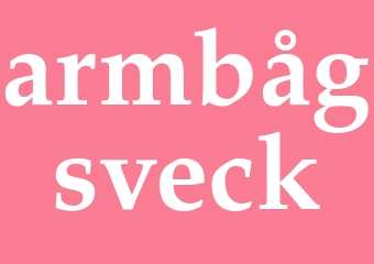 Synonym armbågsveck