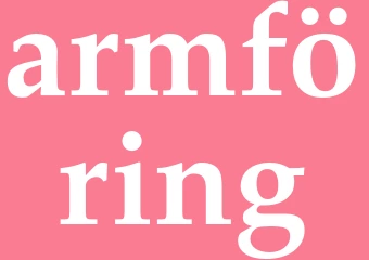 Synonym armföring