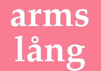 Synonym armslång