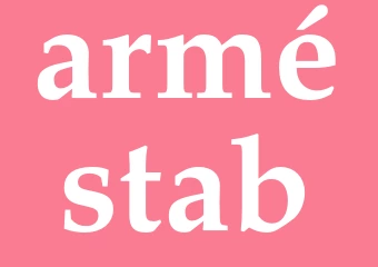 Synonym arméstab