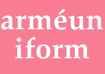 Synonym arméuniform