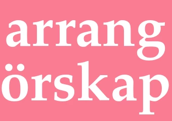 Synonym arrangörskap