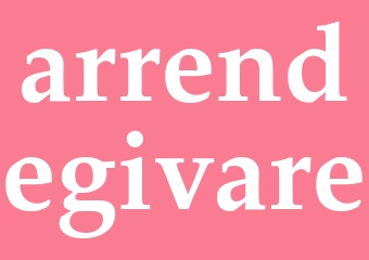 Synonym arrendegivare