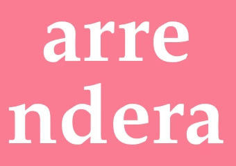 Synonym arrendera