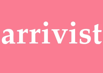 Synonym arrivist