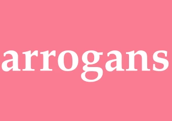 Synonym arrogans
