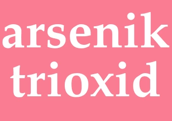 Synonym arseniktrioxid