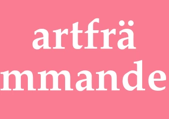 Synonym artfrämmande