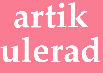 Synonym artikulerad