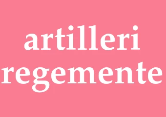 Synonym artilleriregemente