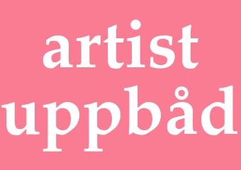 Synonym artistuppbåd