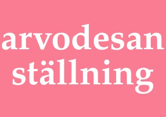Synonym arvodesanställning
